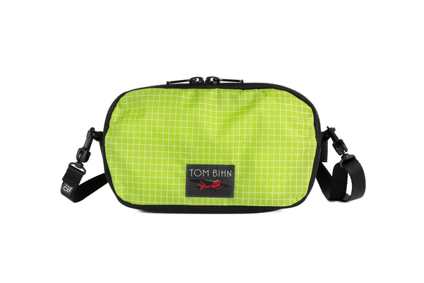 The Bantam in Kiwi 200 Halcyon with a shoulder strap